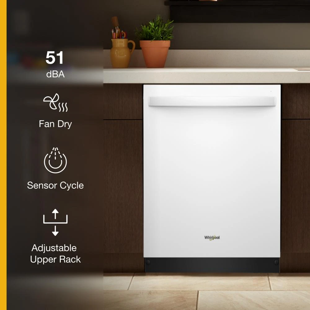 Dishwasher with Fan Dry WDT730PAHW