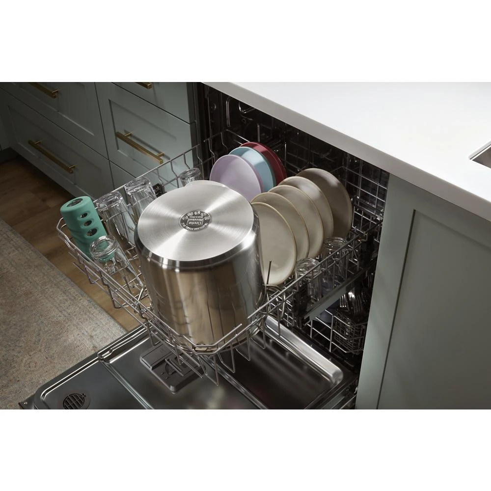 24” Stainless Steel Dishwasher with AI Intelligent Wash and Tall Top Rack WDT740SALB