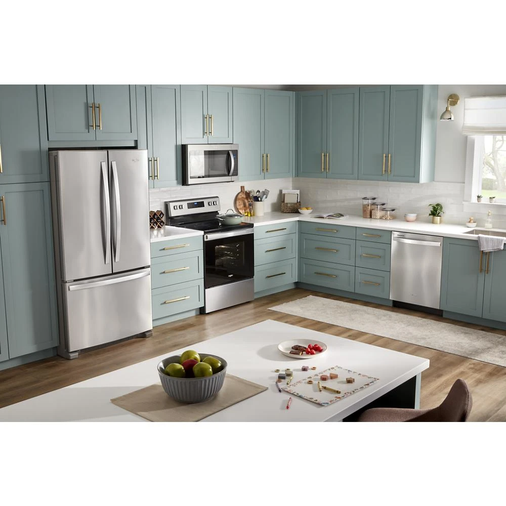 24” Stainless Steel Dishwasher with AI Intelligent Wash and Tall Top Rack WDT740SALZ