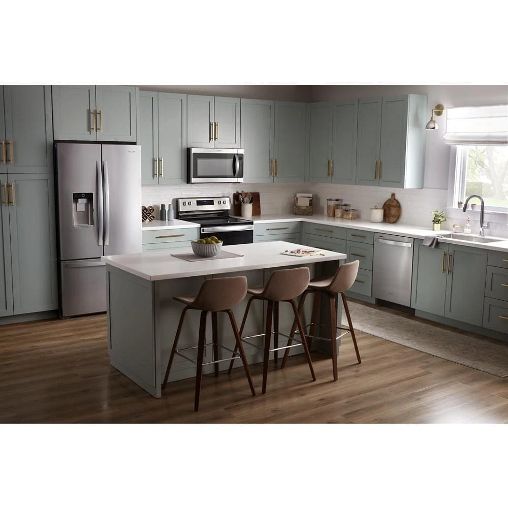 24” Stainless Steel Dishwasher with AI Intelligent Wash and Tall Top Rack WDT740SALZ