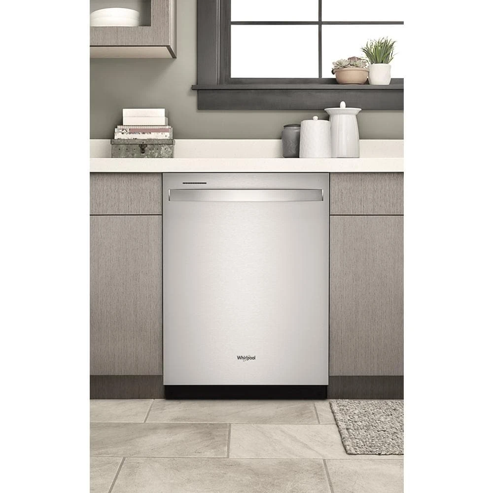 24” Stainless Steel Dishwasher with AI Intelligent Wash and Tall Top Rack WDT740SALZ