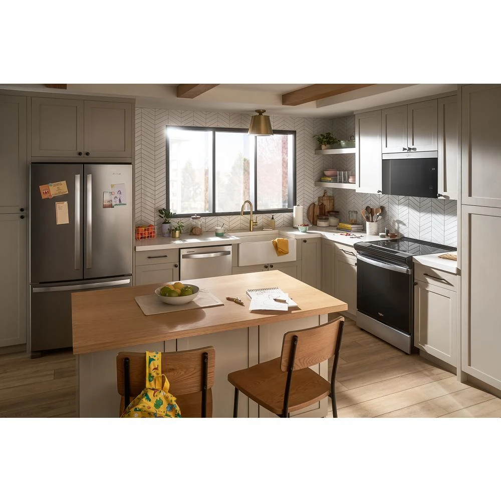 24” Stainless Steel Dishwasher with AI Intelligent Wash and Tall Top Rack WDT740SALZ