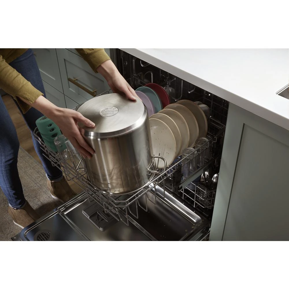 24” Stainless Steel Dishwasher with AI Intelligent Wash and Tall Top Rack WDT740SALZ