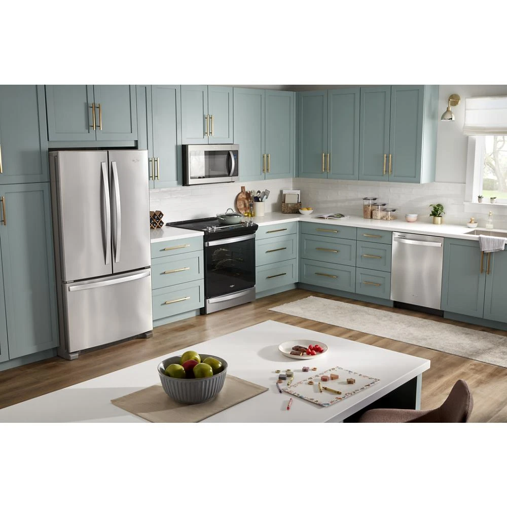 24” Stainless Steel Dishwasher with AI Intelligent Wash and Tall Top Rack WDT740SALZ