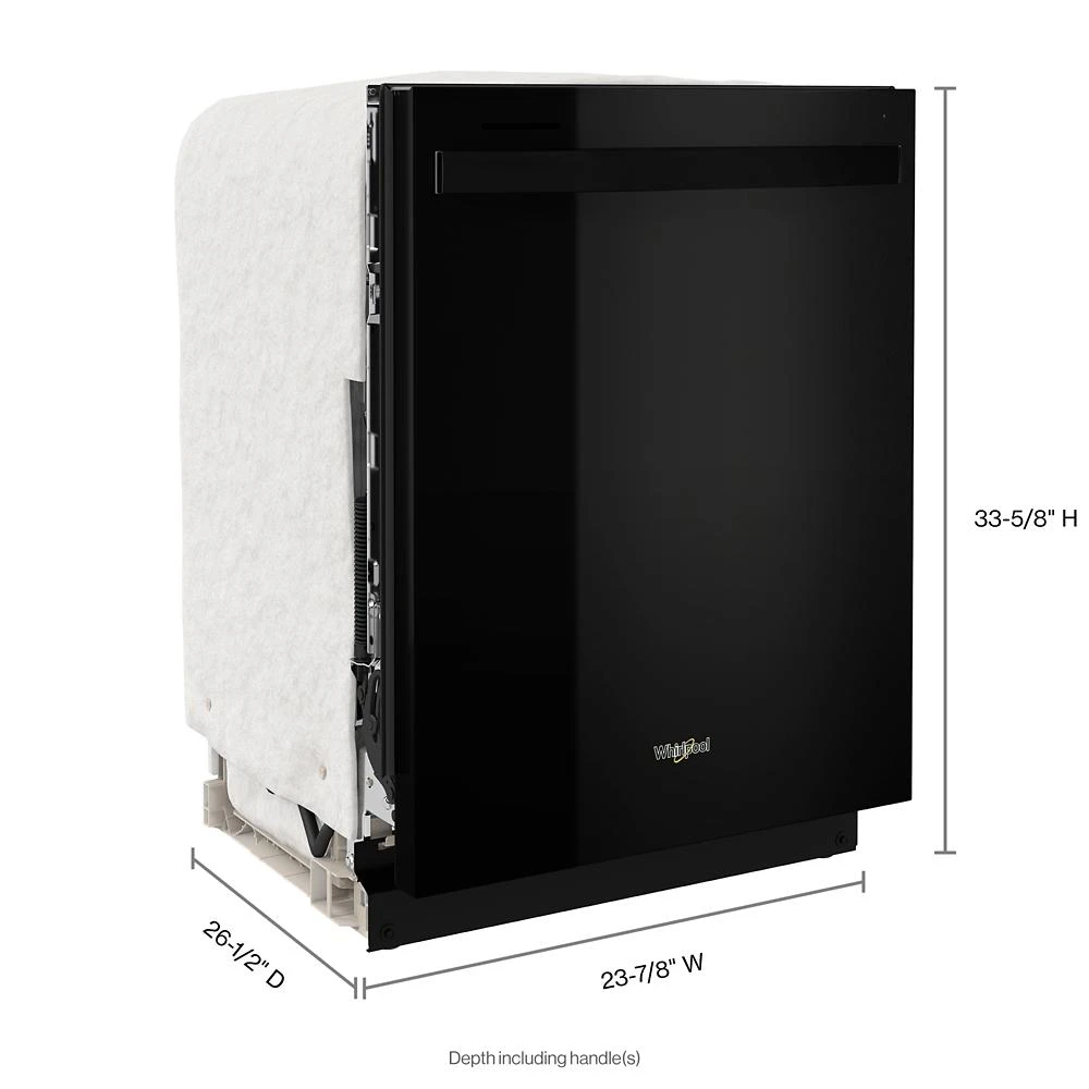 24” Stainless Steel Dishwasher with AI Intelligent Wash - 47 dBA WDT750SAKB