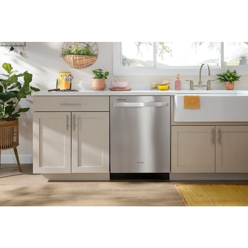 24” Stainless Steel Dishwasher with AI Intelligent Wash - 47 dBA WDT750SAKV