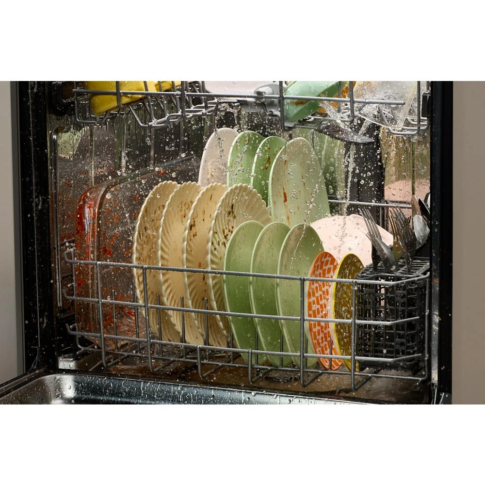 24” Stainless Steel Dishwasher with AI Intelligent Wash - 47 dBA WDT750SAKV