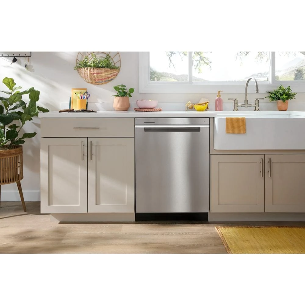 24” Stainless Steel Dishwasher with AI Intelligent Wash - 47 dBA WDT750SAKV