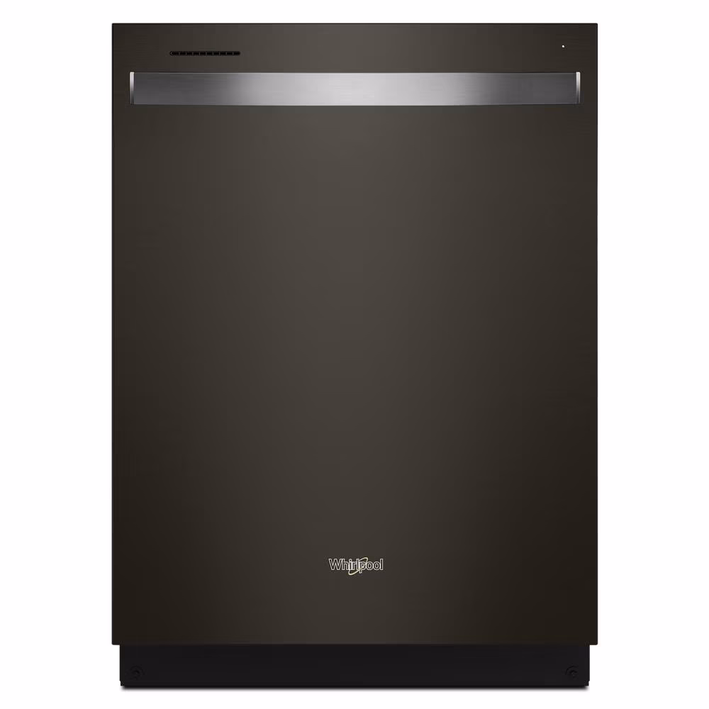 Whirlpool 24” Stainless Steel Dishwasher with AI Intelligent Wash - 47 dBA Print Resist Black Stainless WDT750SAKV Picture 1