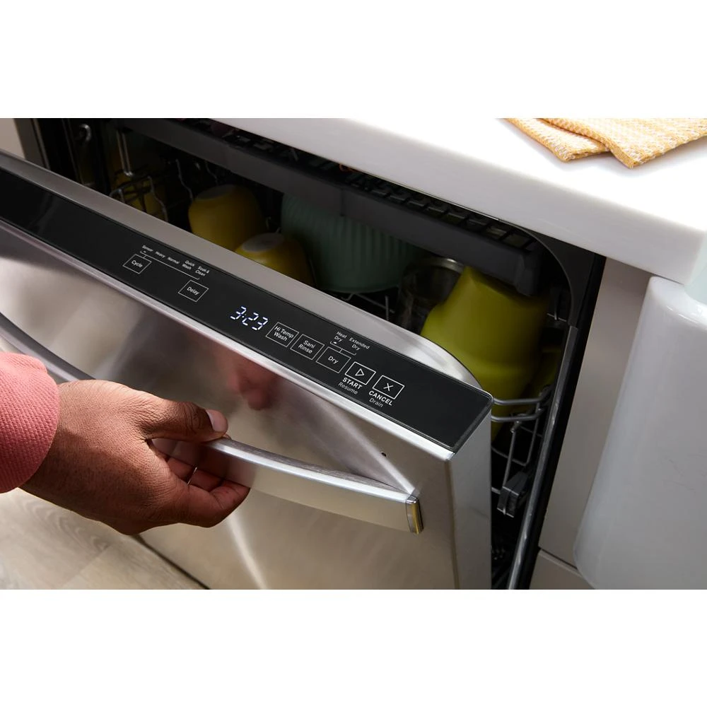 24” Stainless Steel Dishwasher with AI Intelligent Wash - 47 dBA WDT750SAKW