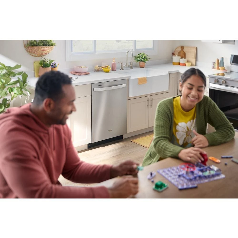 24” Stainless Steel Dishwasher with AI Intelligent Wash - 47 dBA WDT750SAKW