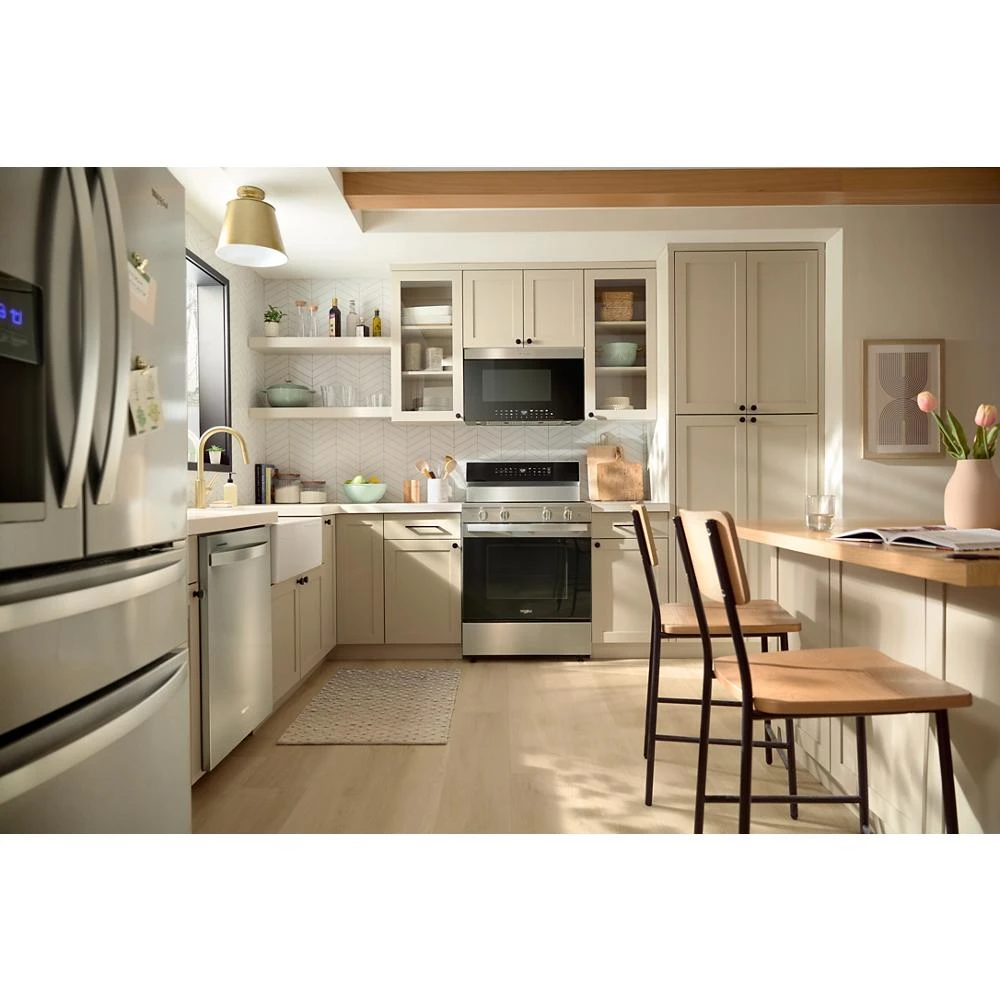 24” Stainless Steel Dishwasher with AI Intelligent Wash - 47 dBA WDT750SAKZ