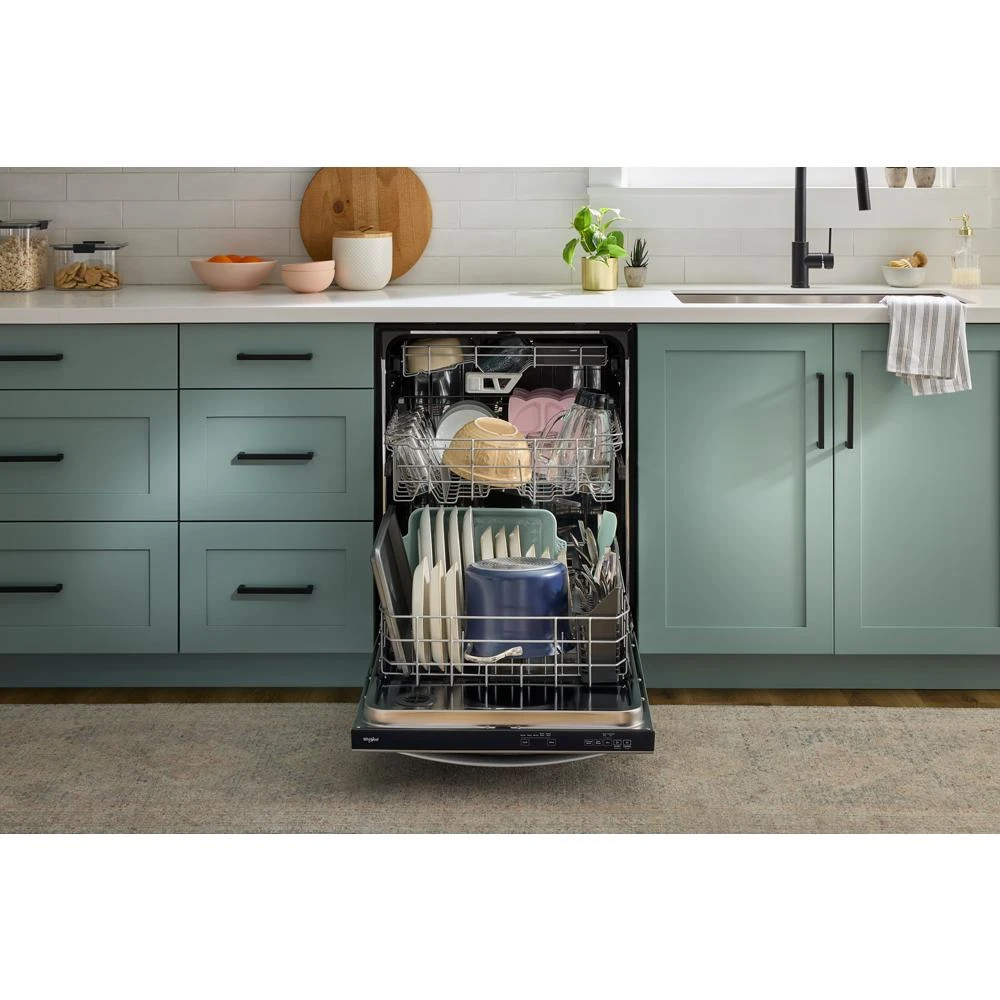 24” Stainless Steel Dishwasher with AI Intelligent Wash - 47 dBA WDT750SAKZ
