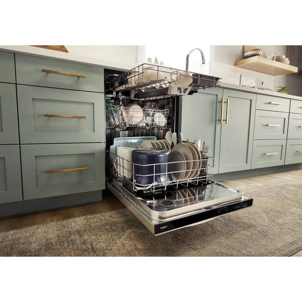 Fingerprint Resistant Dishwasher with 3rd Rack & Large Capacity WDT970SAKZ