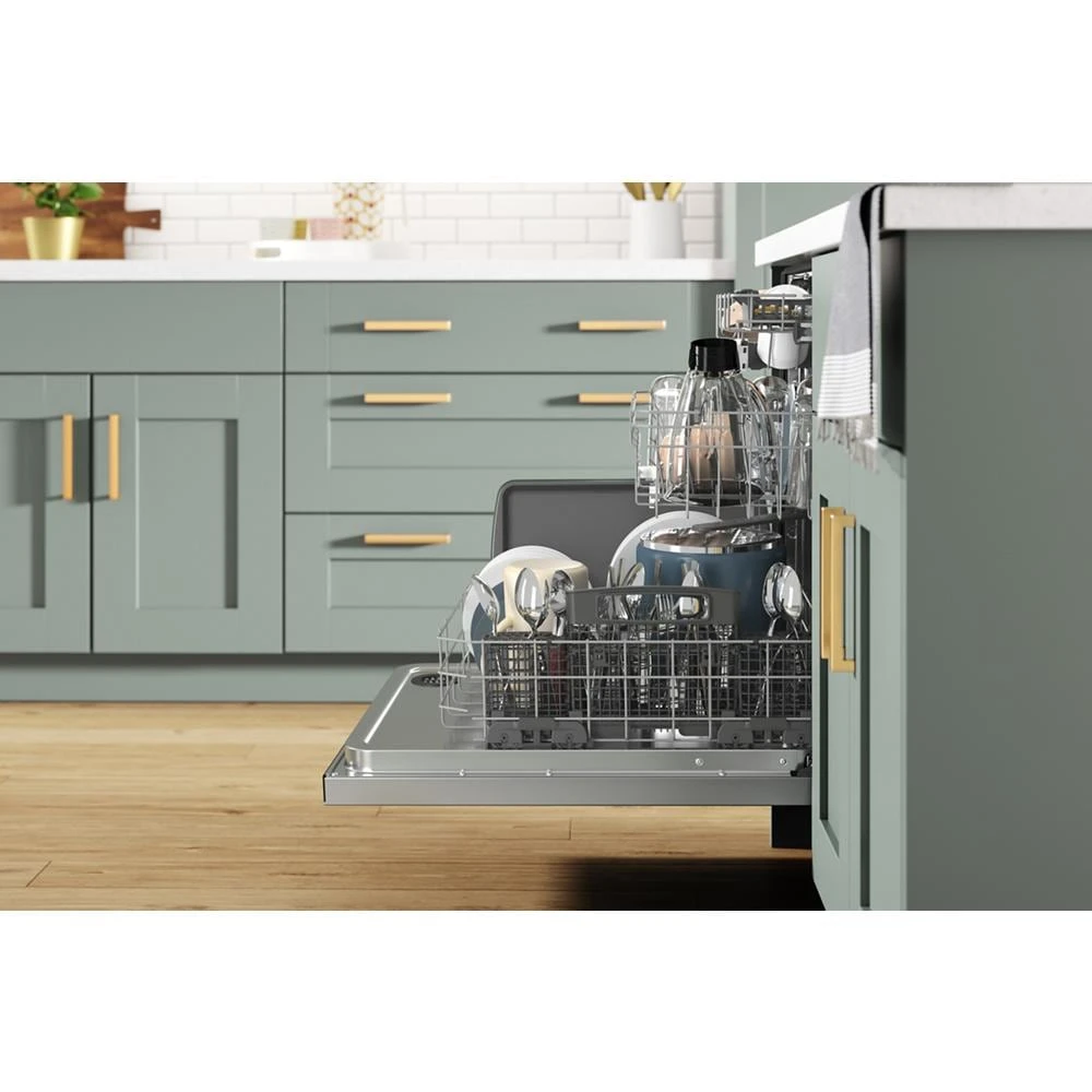 Fingerprint Resistant Dishwasher with 3rd Rack & Large Capacity WDT970SAKZ