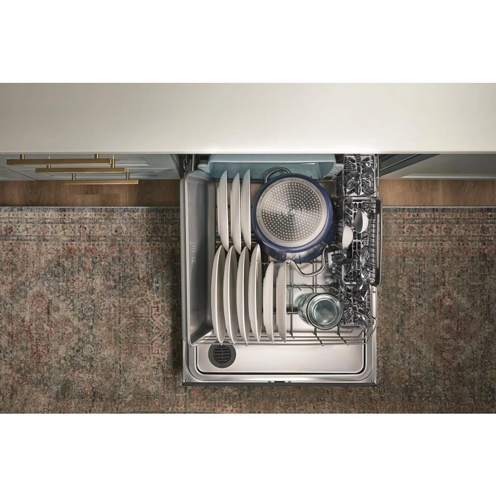 Fingerprint Resistant Dishwasher with 3rd Rack & Large Capacity WDT970SAKZ