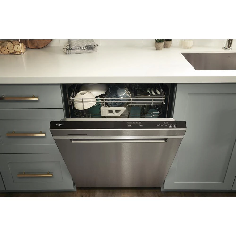 Fingerprint Resistant Dishwasher with 3rd Rack & Large Capacity WDT970SAKZ