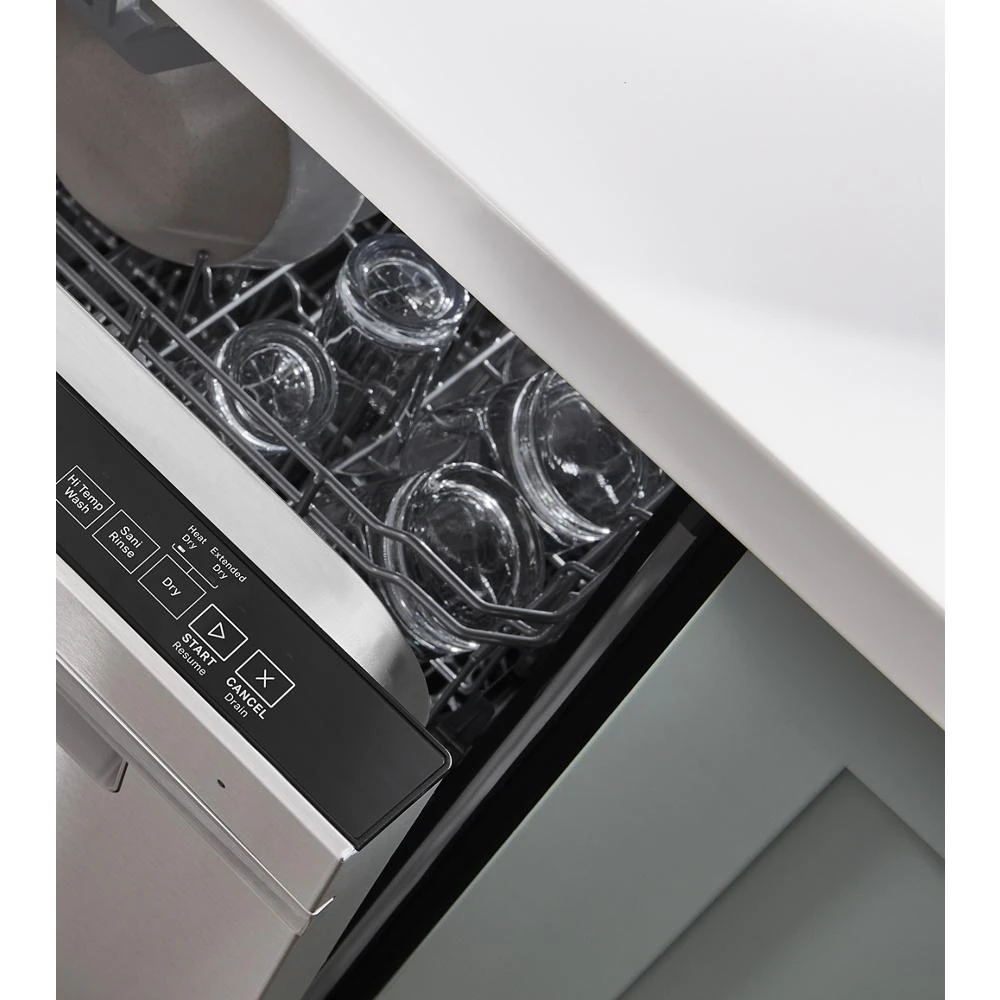 Fingerprint Resistant Dishwasher with 3rd Rack & Large Capacity WDT970SAKZ