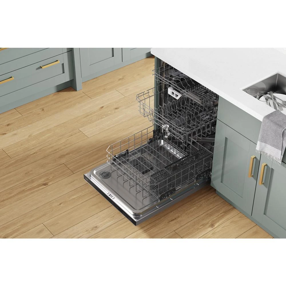 Fingerprint Resistant Dishwasher with 3rd Rack & Large Capacity WDT970SAKZ