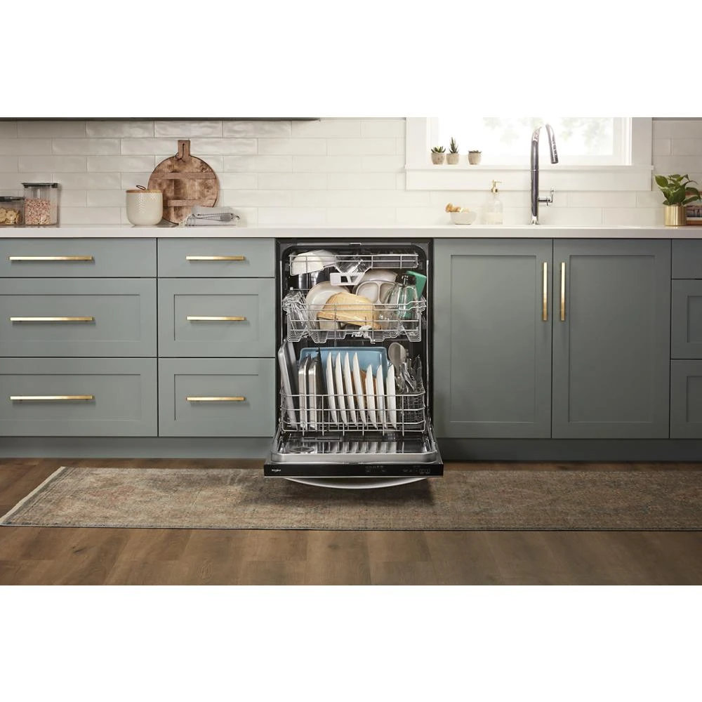 Fingerprint Resistant Dishwasher with 3rd Rack & Large Capacity WDT970SAKZ