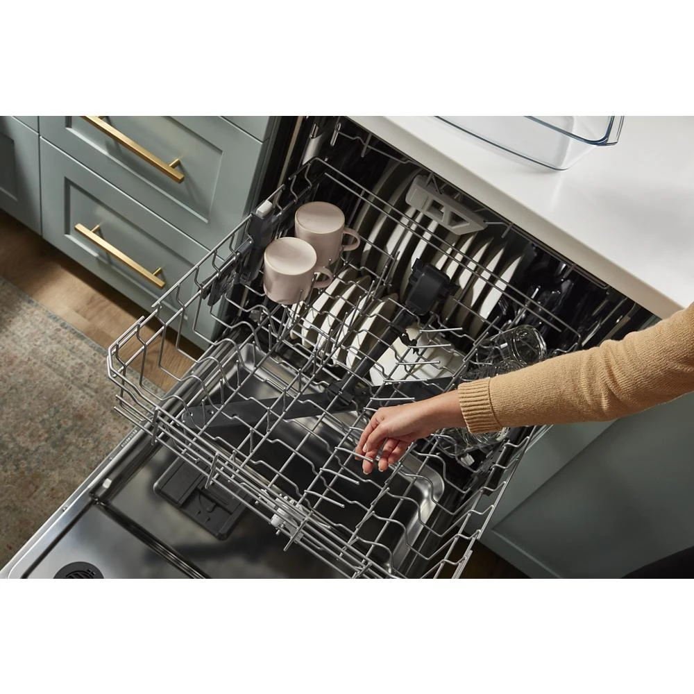 Fingerprint Resistant Dishwasher with 3rd Rack & Large Capacity WDT970SAKZ