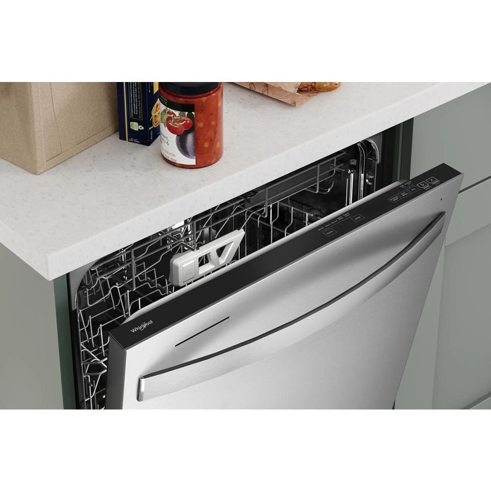 Fingerprint Resistant Dishwasher with 3rd Rack & Large Capacity WDT970SAKZ