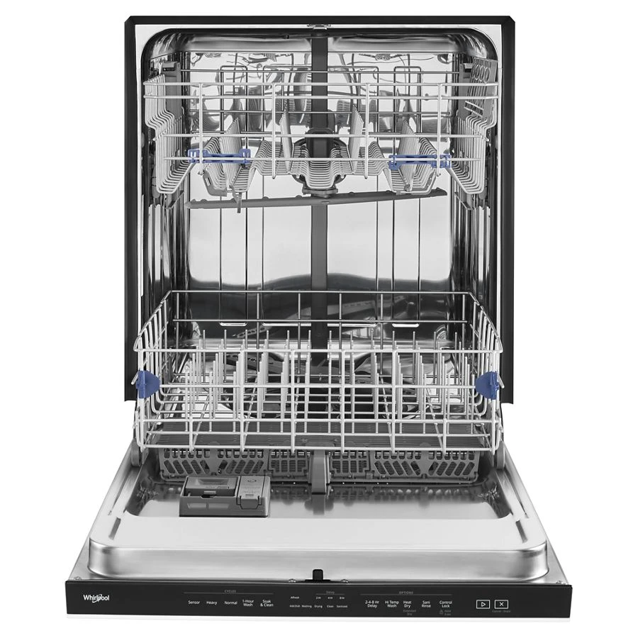 Stainless Steel Tub Pocket Handle Dishwasher with TotalCoverage Spray Arm WDTA50SAHW