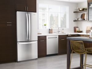 Stainless Steel Tub Pocket Handle Dishwasher with TotalCoverage Spray Arm WDTA50SAHZ