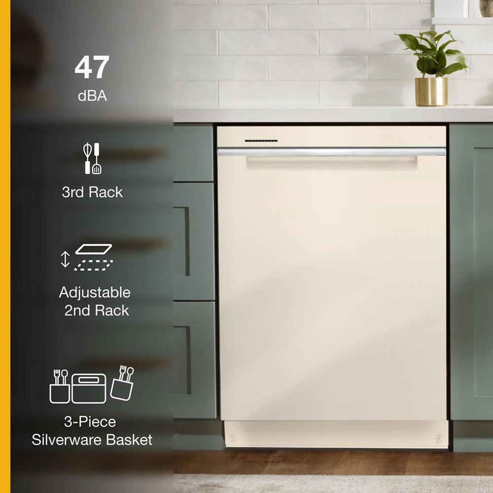 Large Capacity Dishwasher with 3rd Rack WDTA50SAKT