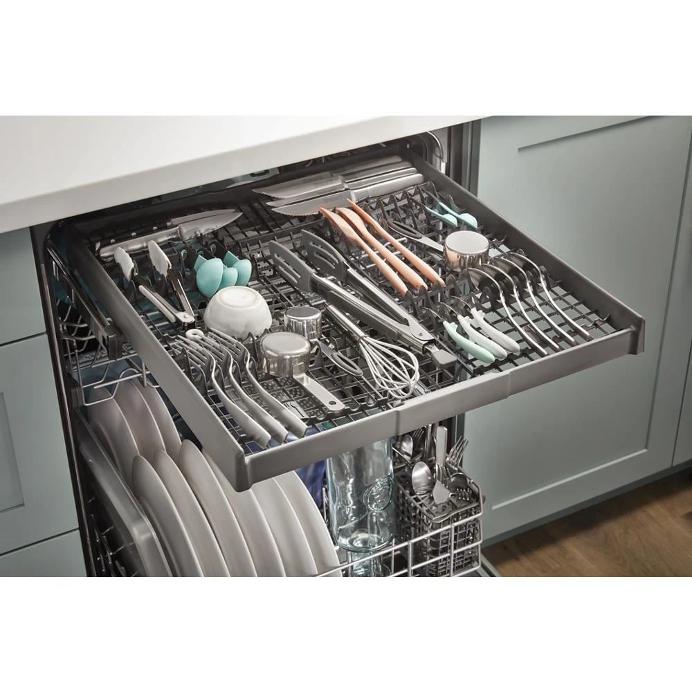 24” Stainless Steel Dishwasher with AI Intelligent Wash - 47 dBA WDTA50SAKW