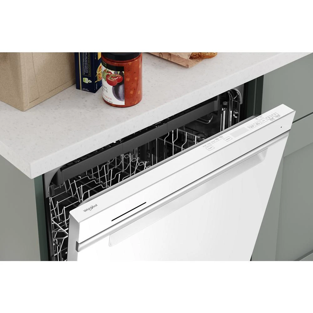 24” Stainless Steel Dishwasher with AI Intelligent Wash - 47 dBA WDTA50SAKW