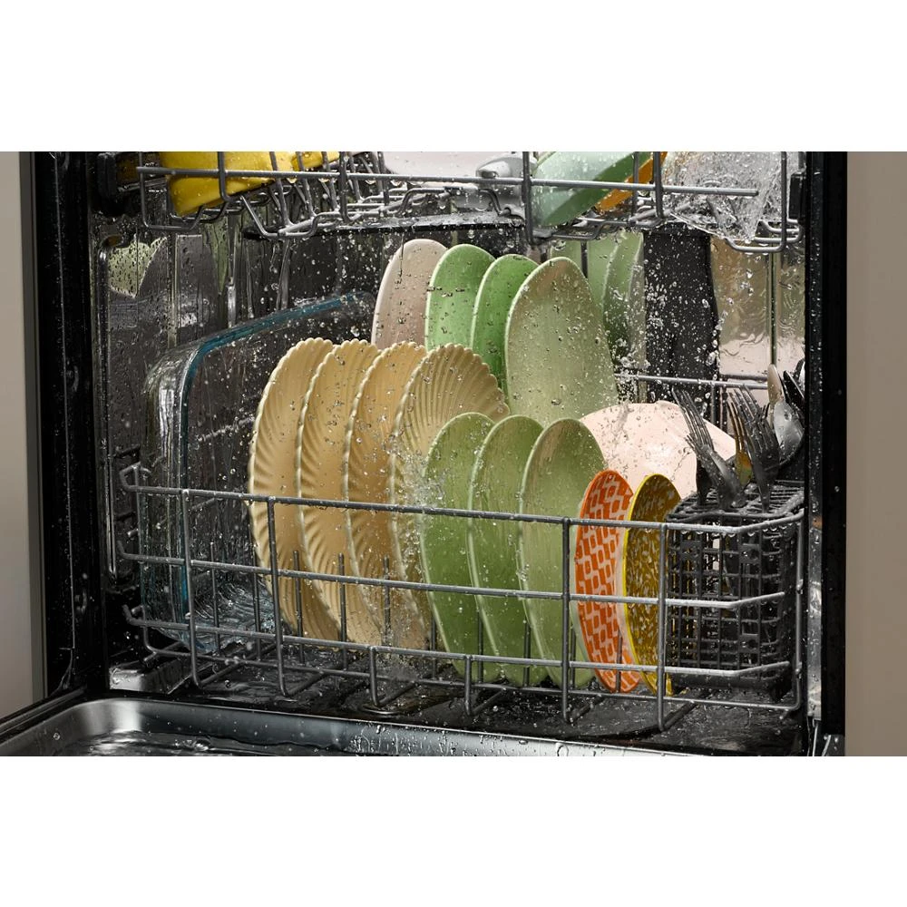 24” Stainless Steel Dishwasher with AI Intelligent Wash - 47 dBA WDTA50SAKW
