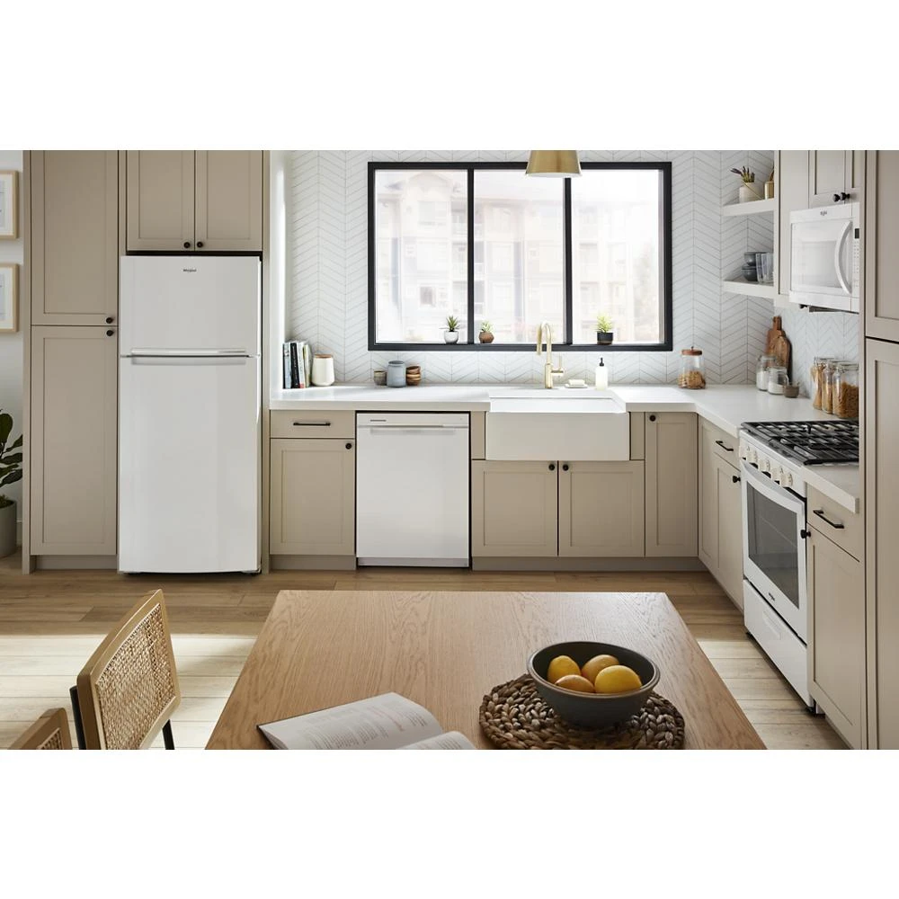 24” Stainless Steel Dishwasher with AI Intelligent Wash - 47 dBA WDTA50SAKW