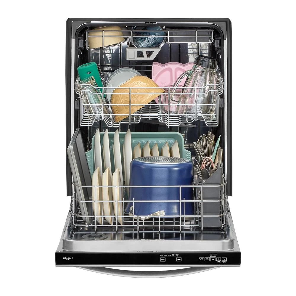 Eco Series Quiet Dishwasher with a washing 3rd Rack & Water Repellent Silverware Basket WDTS7024RZ