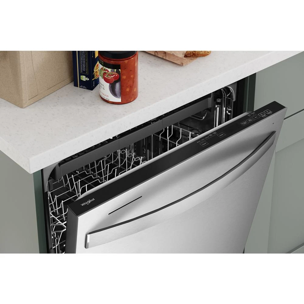 Eco Series Quiet Dishwasher with a washing 3rd Rack & Water Repellent Silverware Basket WDTS7024RZ