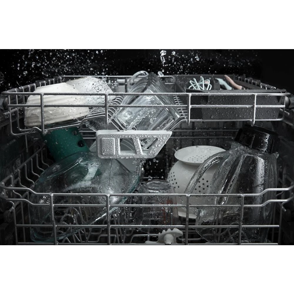 Eco Series Quiet Dishwasher with a washing 3rd Rack & Water Repellent Silverware Basket WDTS7024RZ
