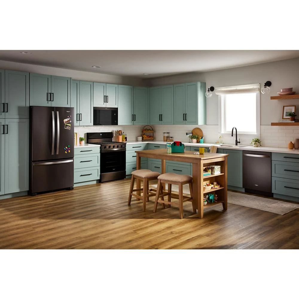 24-Inch Top Control Dishwasher with Total Coverage Wash and Auto Open Air Dry in Fingerprint Resistant Stainless Steel WDTS8024SV