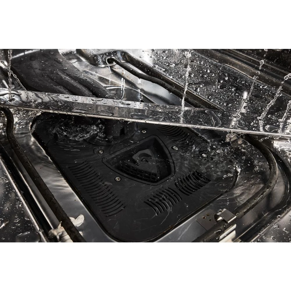 24-Inch Top Control Dishwasher with Total Coverage Wash and Auto Open Air Dry in Fingerprint Resistant Stainless Steel WDTS8024SV