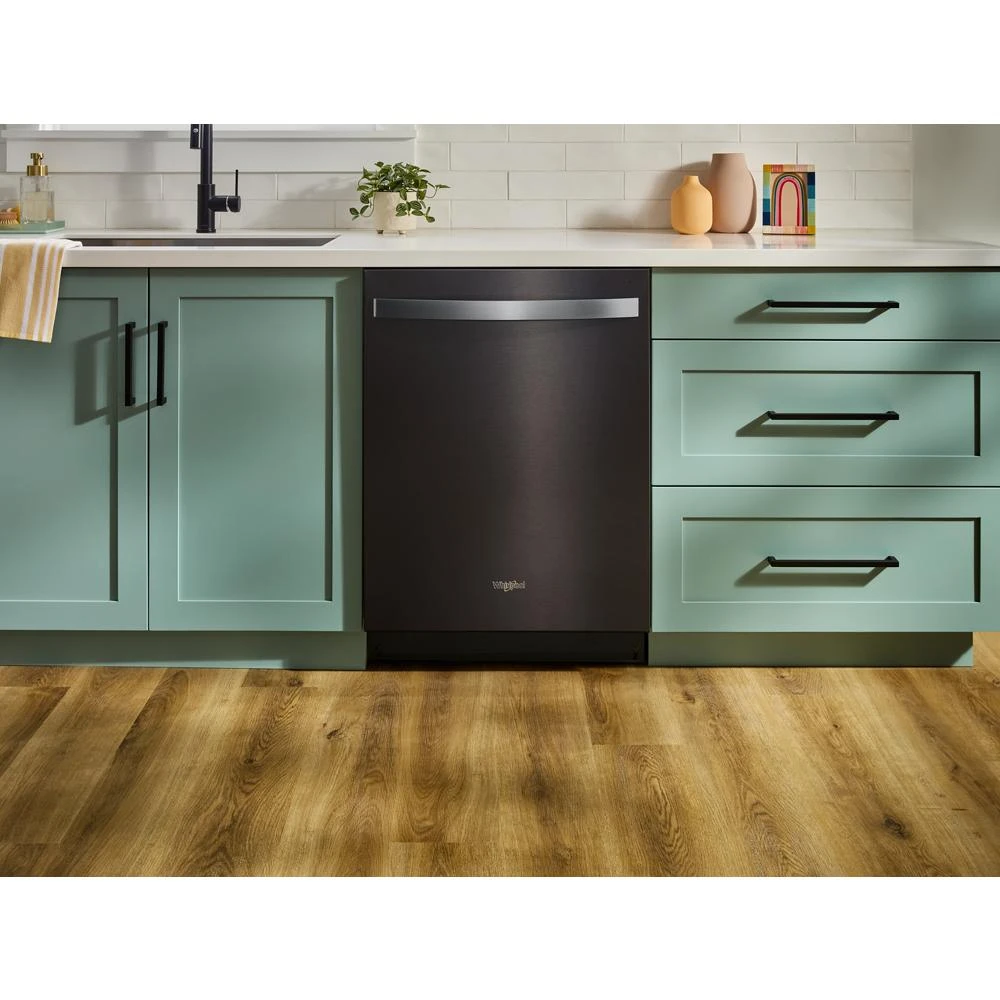 24-Inch Top Control Dishwasher with Total Coverage Wash and Auto Open Air Dry in Fingerprint Resistant Stainless Steel WDTS8024SV