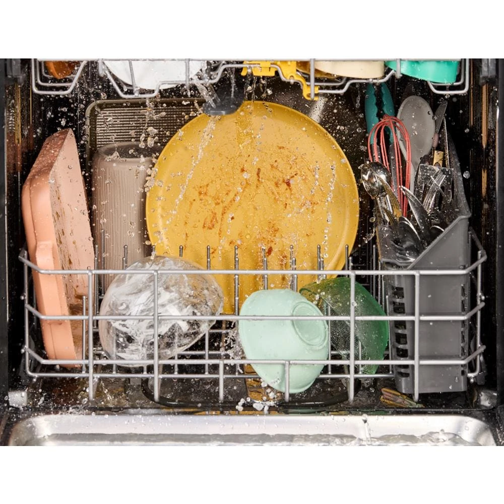 24-Inch Top Control Dishwasher with Total Coverage Wash and Auto Open Air Dry in Fingerprint Resistant Stainless Steel WDTS8024SV