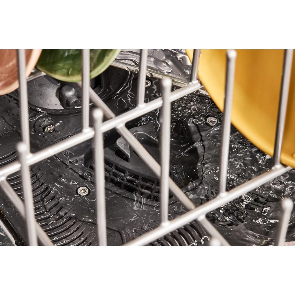 24-Inch Top Control Dishwasher with Total Coverage Wash and Auto Open Air Dry in Fingerprint Resistant Stainless Steel WDTS8024SV