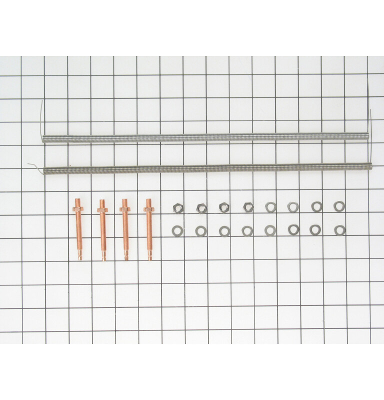 Dryer heating element kit, 2 coils and hardware, 240 V WE11X260