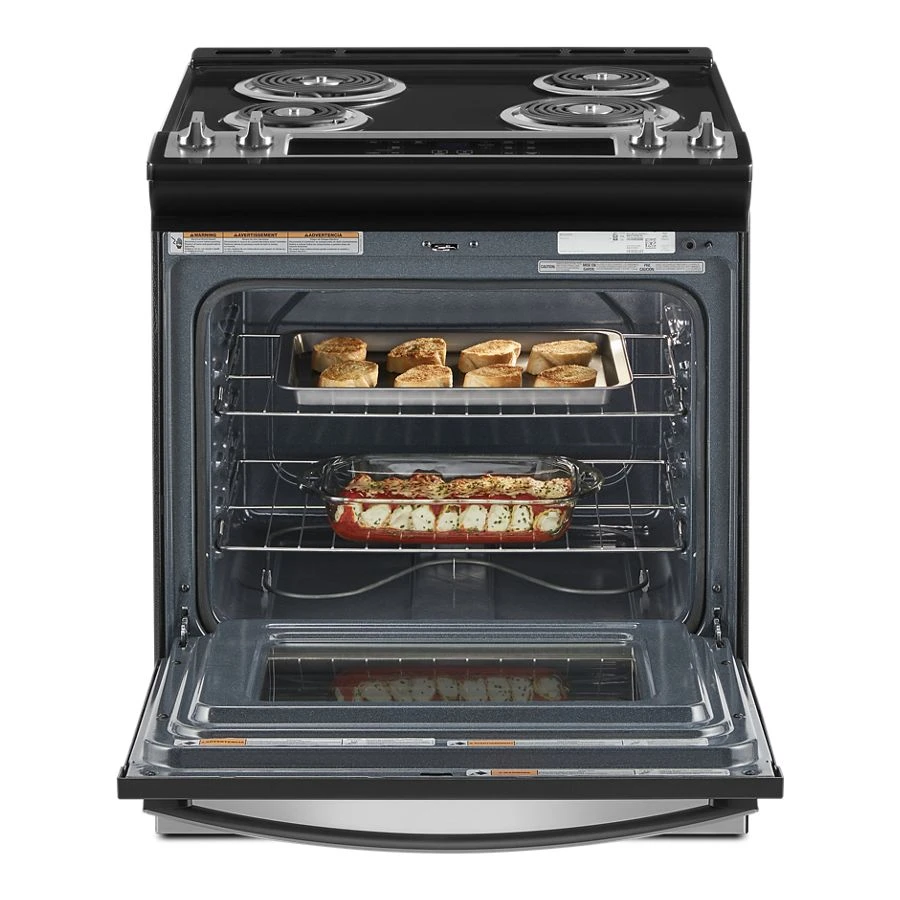 4.8 Cu. Ft. Electric Range with Frozen Bake™ Technology WEC310S0LS