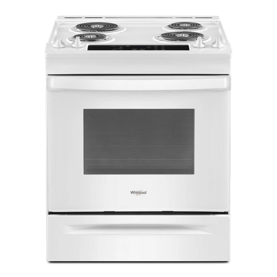 4.8 Cu. Ft. Electric Range with Frozen Bake™ Technology WEC310S0LB