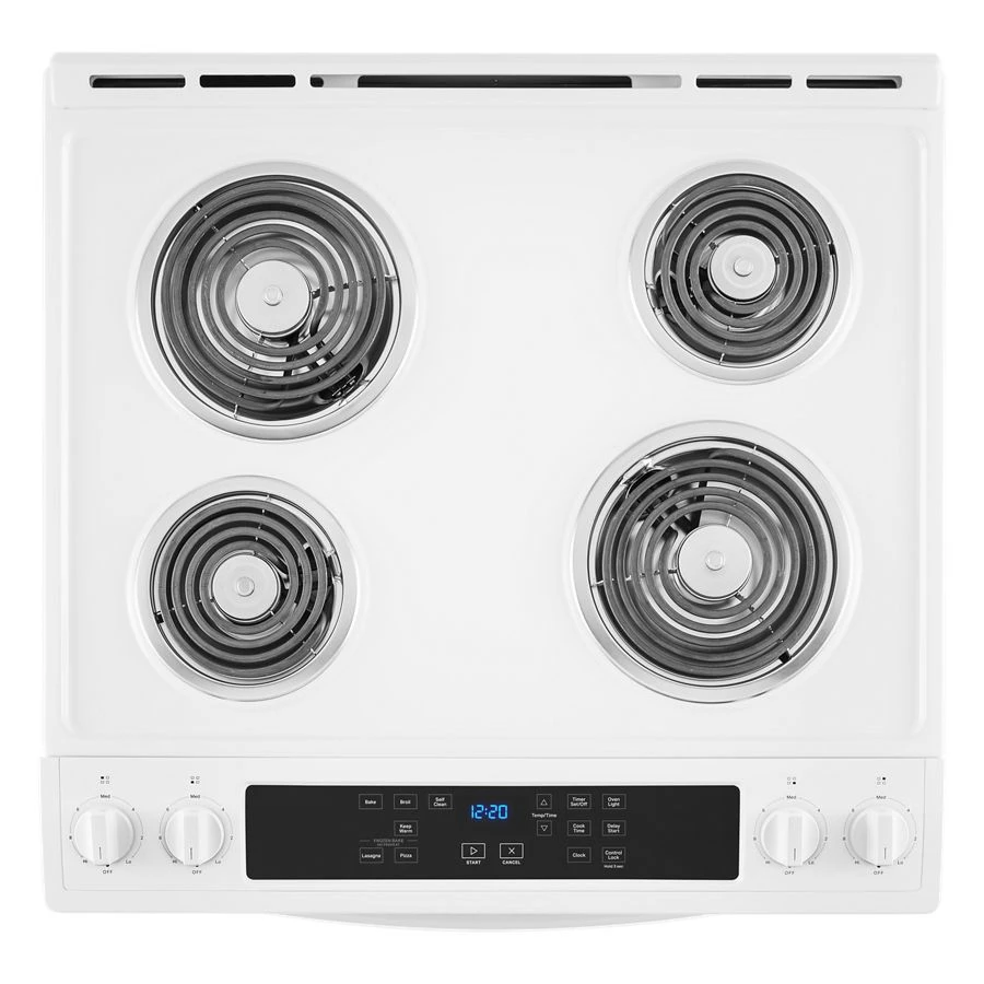 4.8 Cu. Ft. Electric Range with Frozen Bake™ Technology WEC310S0LW