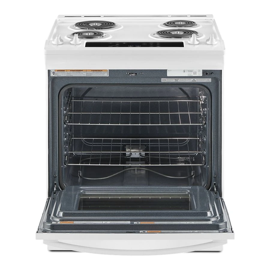 4.8 Cu. Ft. Electric Range with Frozen Bake™ Technology WEC310S0LW