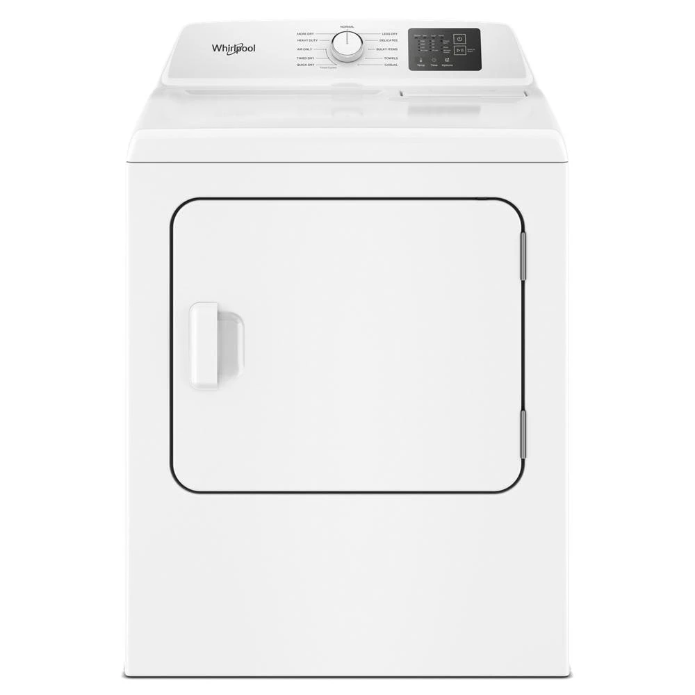 7.0 cu. ft. Electric Dryer with Adaptive Dry - Vented Top Load Matching WED4105SW