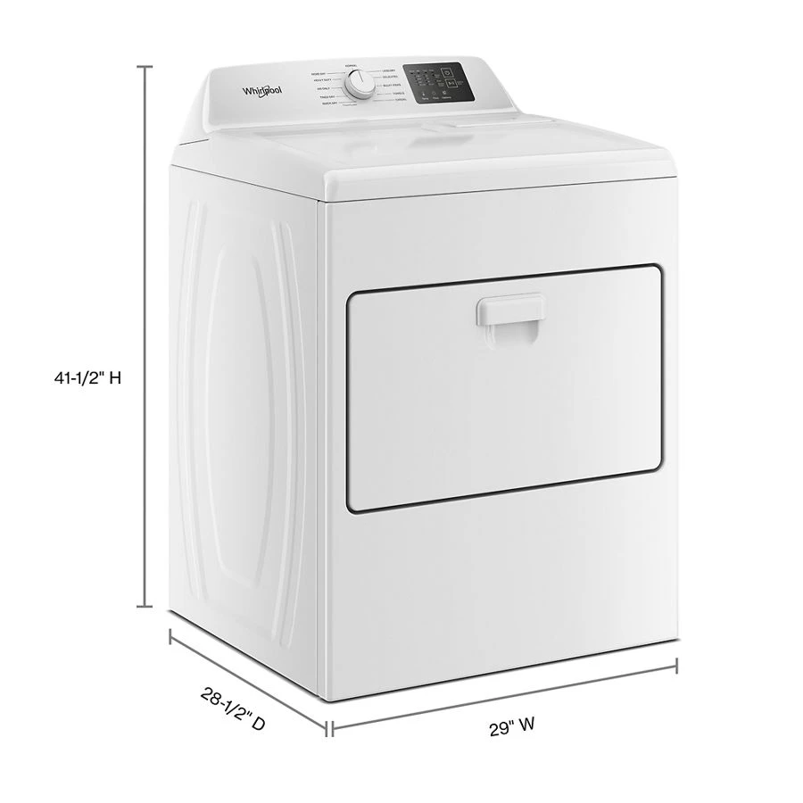 7.0 Cu. Ft. Top Load Electric Dryer WED4107SW