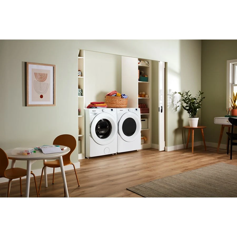 7.4 cu. ft. ENERGY STAR® Front Load Electric Dryer with Wrinkle Shield™ Option WED4720RW