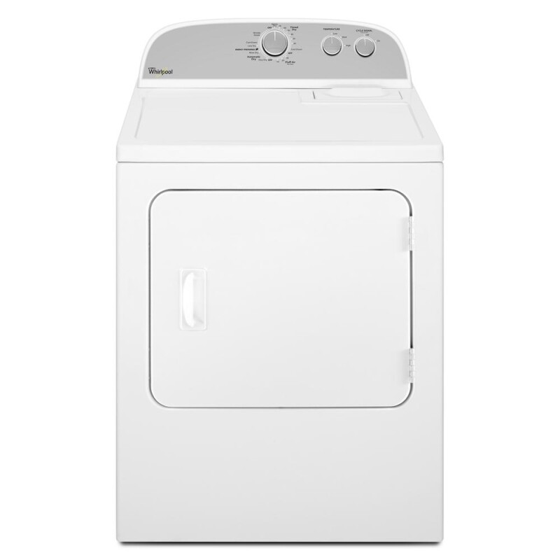 Whirlpool 7.0 cu.ft Front Load Electric Dryer with AutoDry White WED4815EW Picture 1